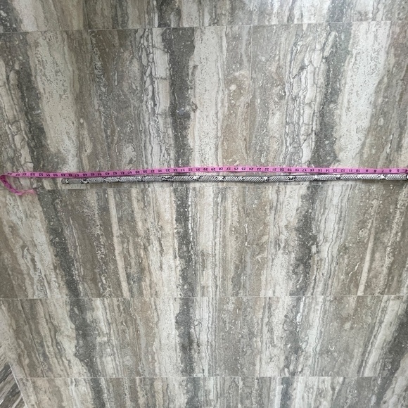 PHYTON SNAKE SKIN CLUTCH - WITH CHAIN AND BELT - Picture 12 of 14